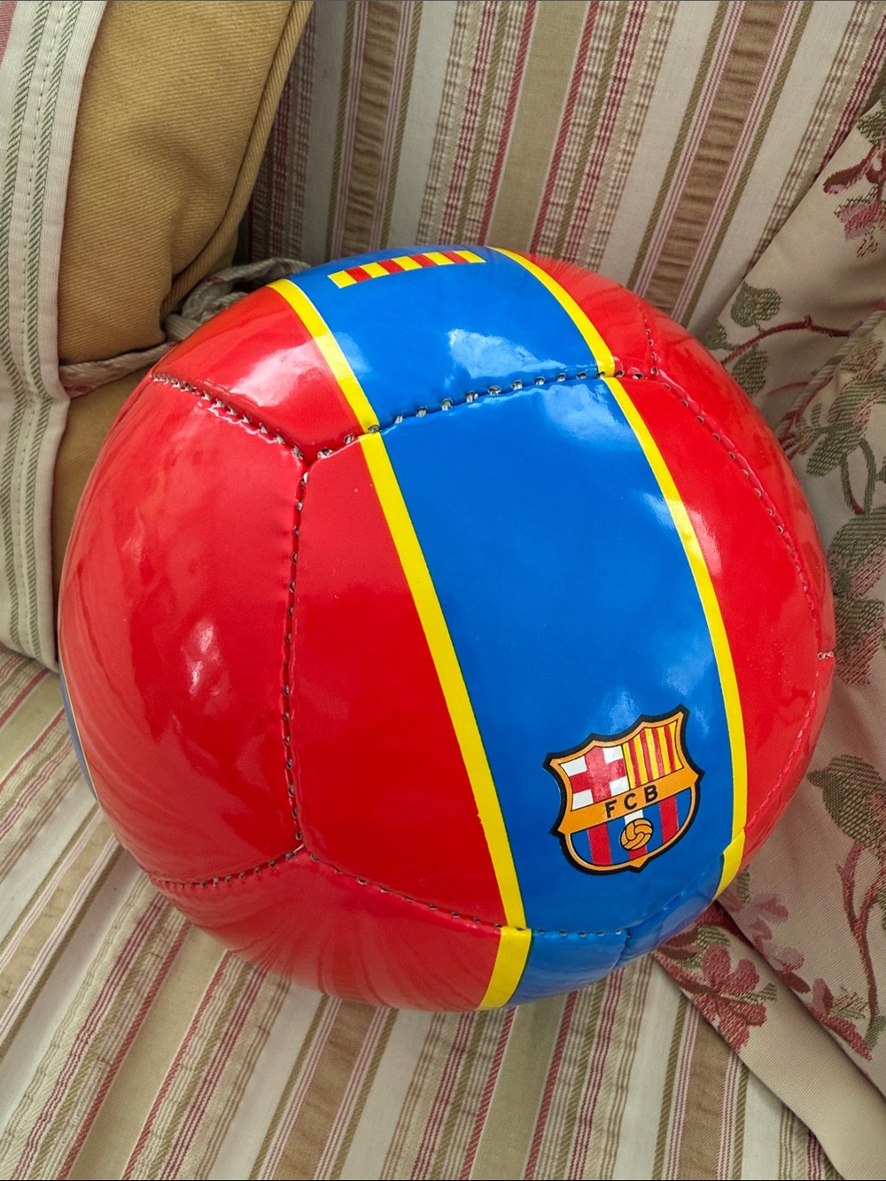 NEW ~ FC Barcelona Red & Blue Soccer Ball